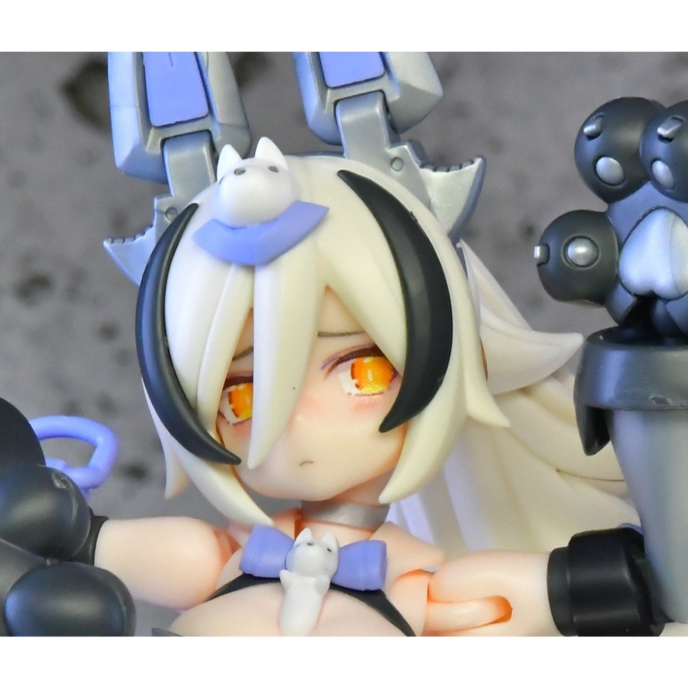 [Q2AKG前預購][Suvenia]PUNI☆MOFU  銀ランフェイスパーツセット-細節圖3