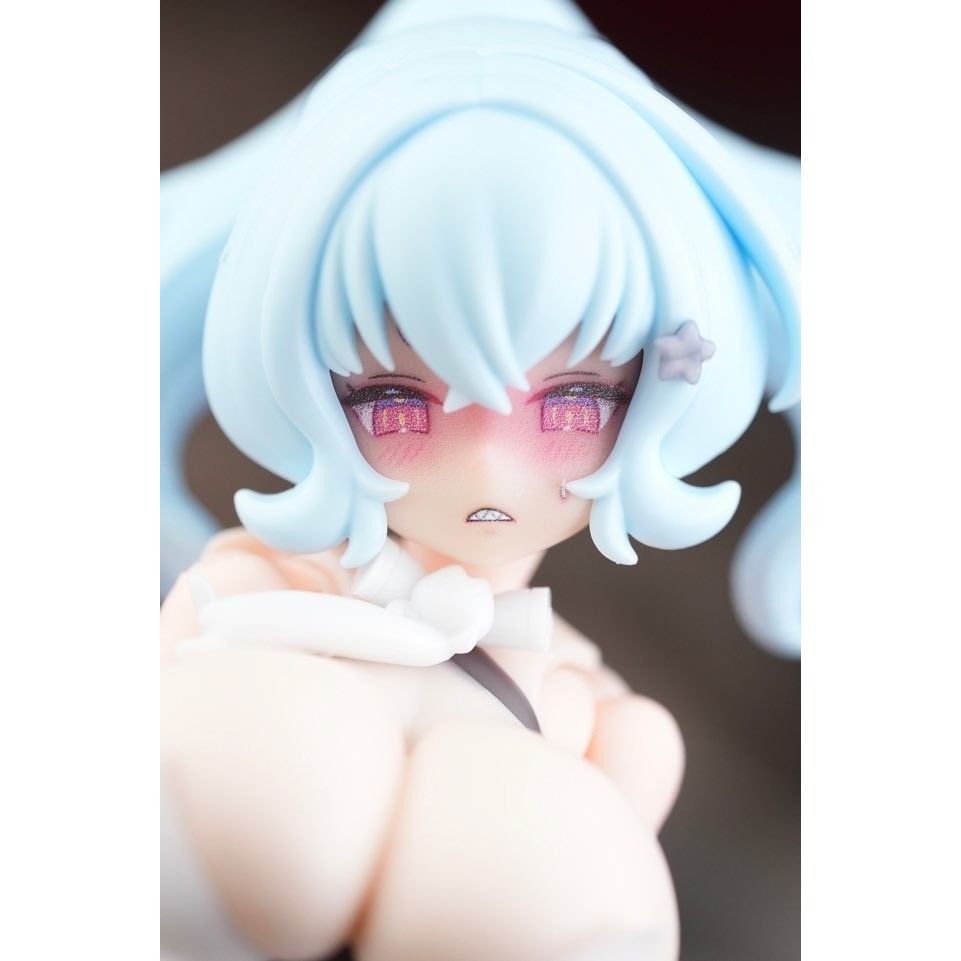 [Muscuto]MFK-25 預塗裝面雕組 PuniMofu雪兔配色-細節圖4