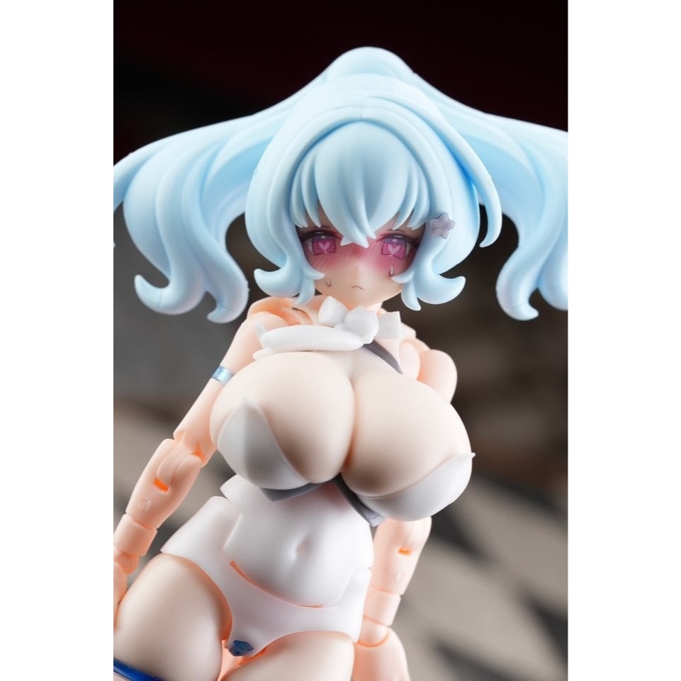 [Muscuto]MFK-25 預塗裝面雕組 PuniMofu雪兔配色-細節圖10