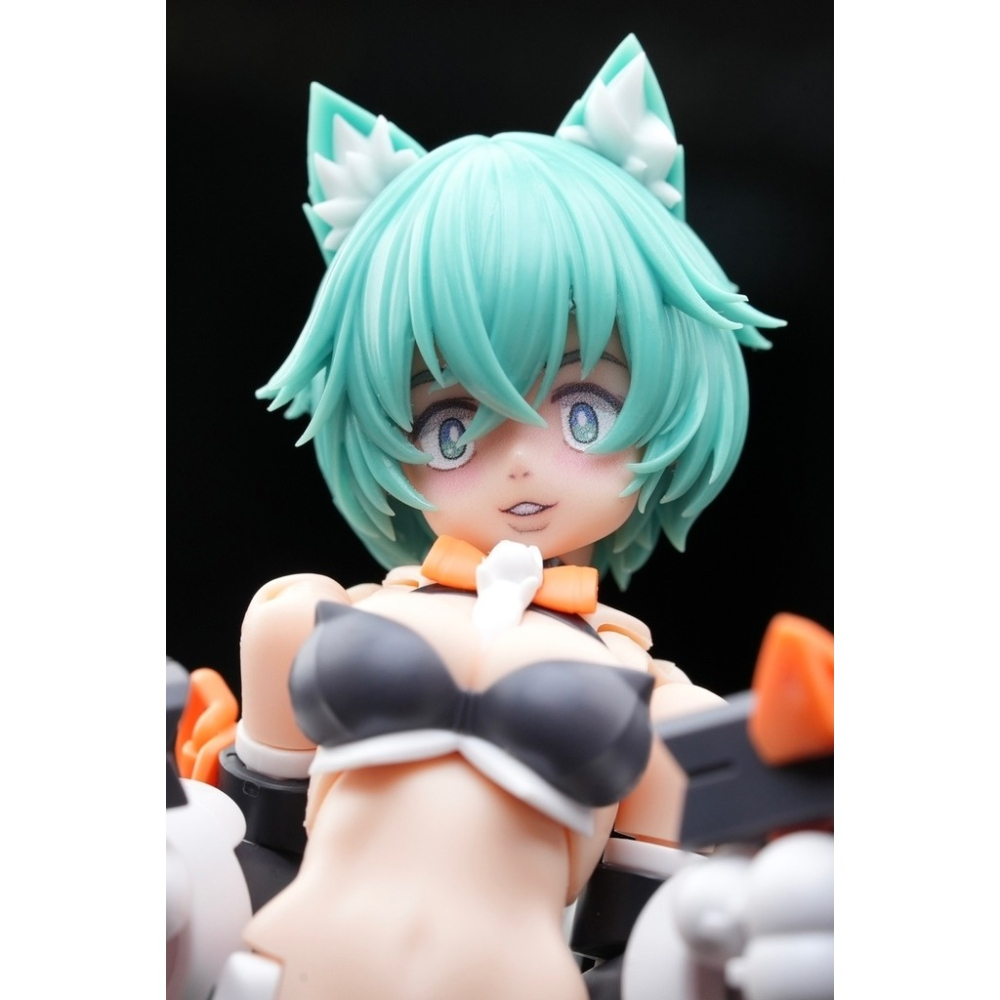 [Muscuto]MFK-26 預塗裝面雕組 PuniMofu狼配色-細節圖6