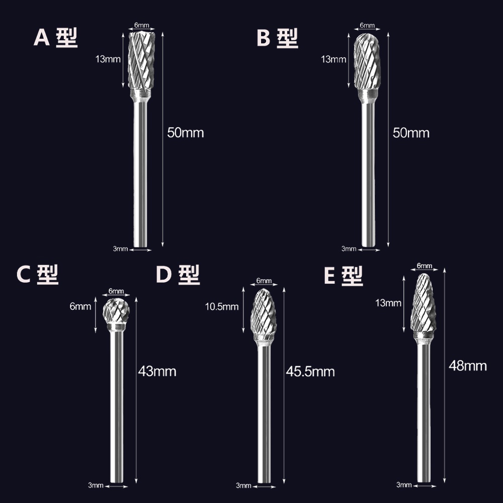 鎢鋼打磨頭 TSGH 蓋斯工具 鑽頭 拋光機 刻磨機 研磨 鑽孔 開孔 打磨頭 鑽孔器 滾刀 洗刀 刻磨機 磨頭-細節圖4