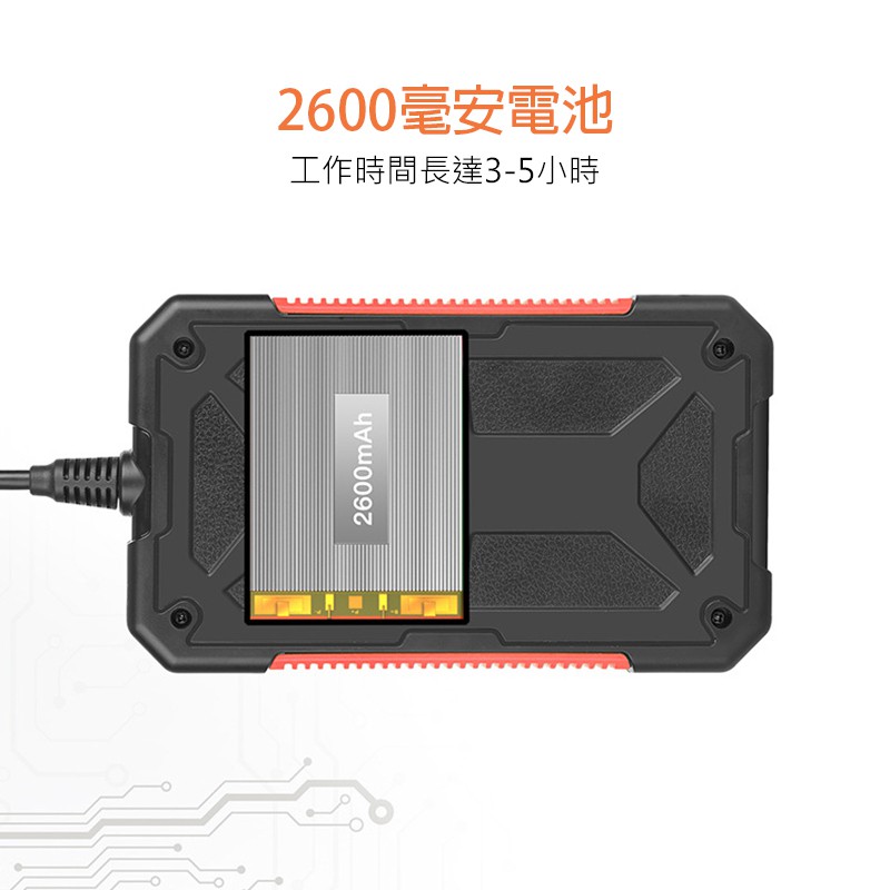 8mm帶螢幕工業內視鏡 EE280P 蓋斯工具 工業用內視鏡 蛇管內視鏡 管道內視鏡 200cm蛇管 4.3吋全彩螢幕-細節圖10