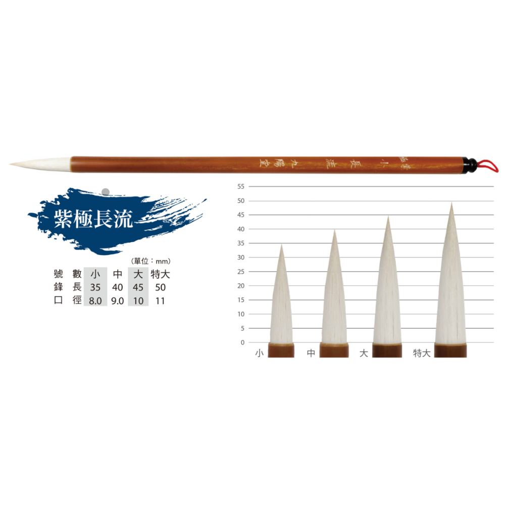 九陽堂 紫極長流 -毛筆、畫筆、書法-細節圖2