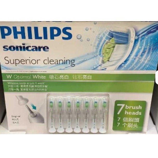 飛利浦鑽石刷頭7入HX6067