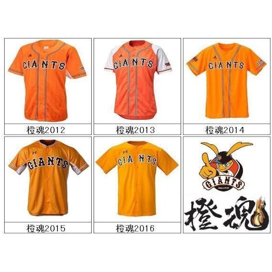現貨 adidas 東京讀賣巨人 20144444444年 橙魂 球團建立80周年紀念 無背號球衣-細節圖4