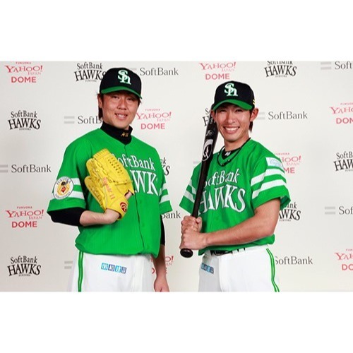 日本職棒 NPB 軟銀鷹 2012 鷹之祭典 電繡臂章 應援球衣 綠色 S、L (罩衫 棒球 壘球 棒壘 刺繡)-細節圖7