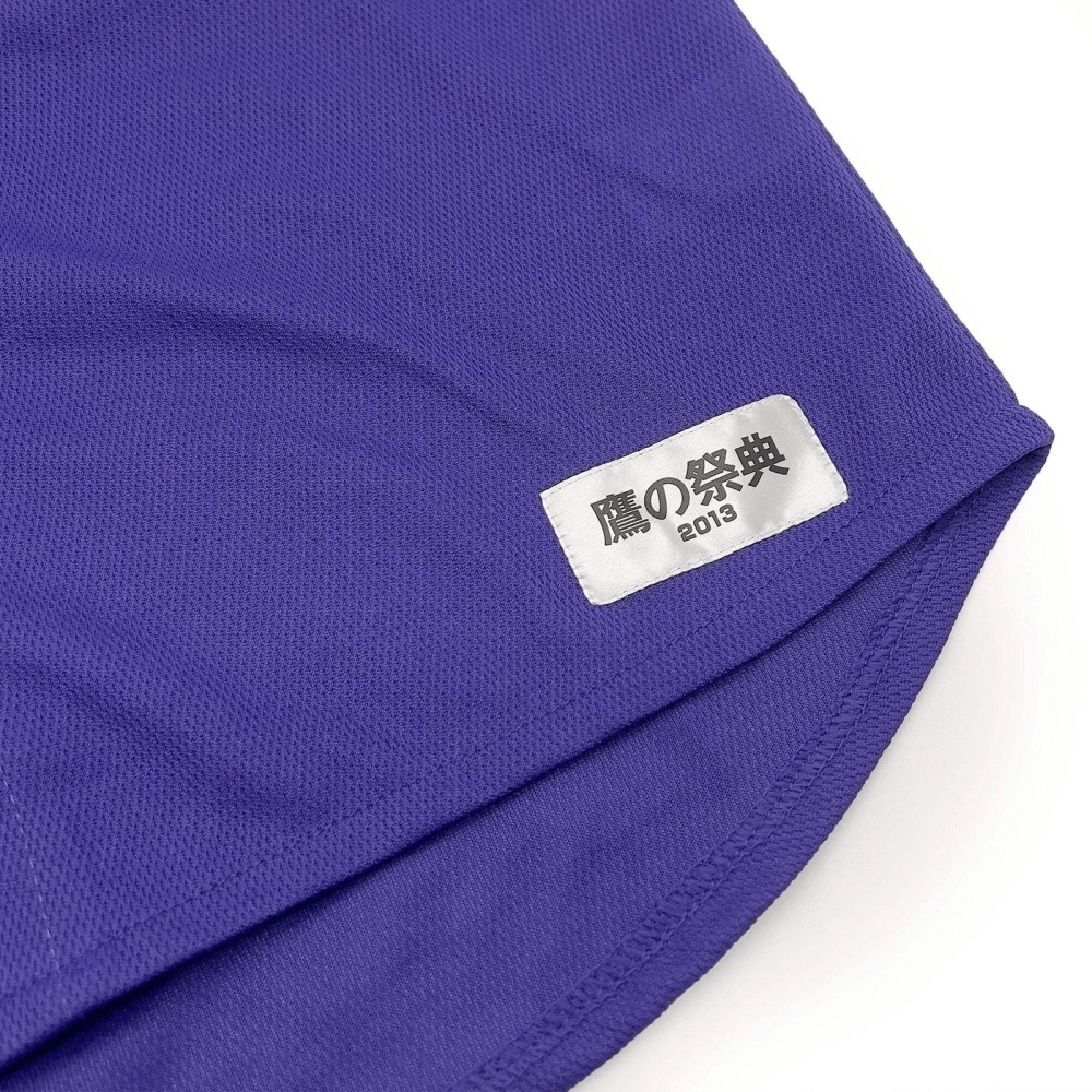 日本職棒 NPB 軟銀鷹 2013 鷹之祭典 75周年 應援球衣 紫色 S、L (罩衫 棒球 壘球 棒壘)-細節圖6