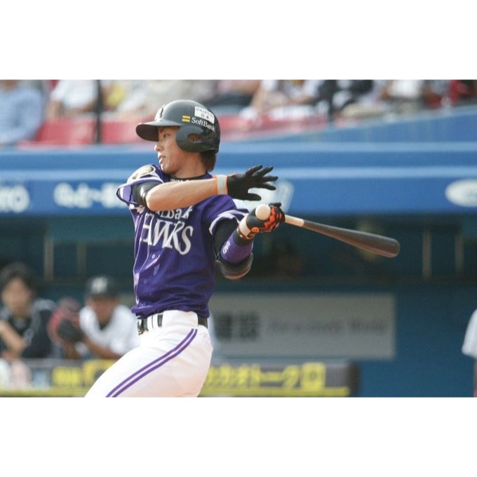 日本職棒 NPB 軟銀鷹 2013 鷹之祭典 75周年 應援球衣 紫色 S、L (罩衫 棒球 壘球 棒壘)-細節圖8