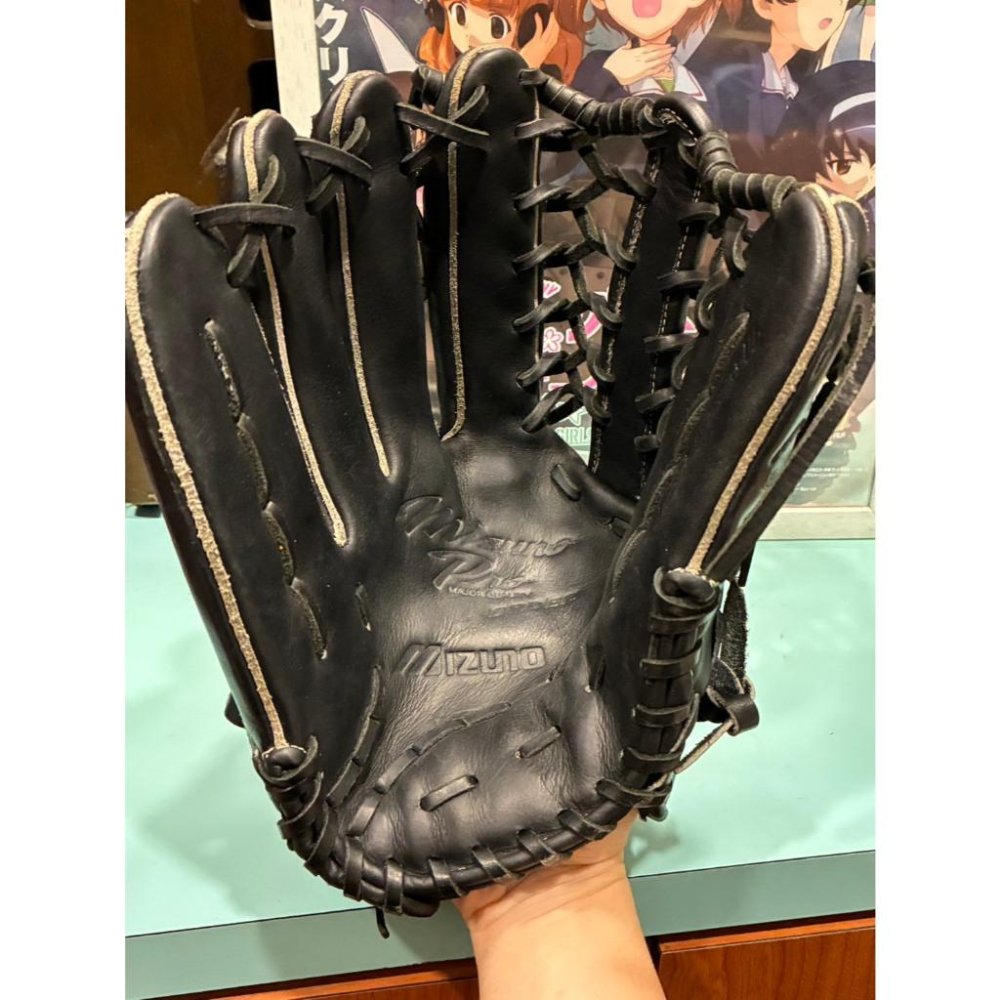 Mizuno pro 小火鳥 白金標 ORDER訂製 鈴木一朗 反手 外野手套 耕作鋼印(左投 棒球 壘球 棒壘 美津濃-細節圖6