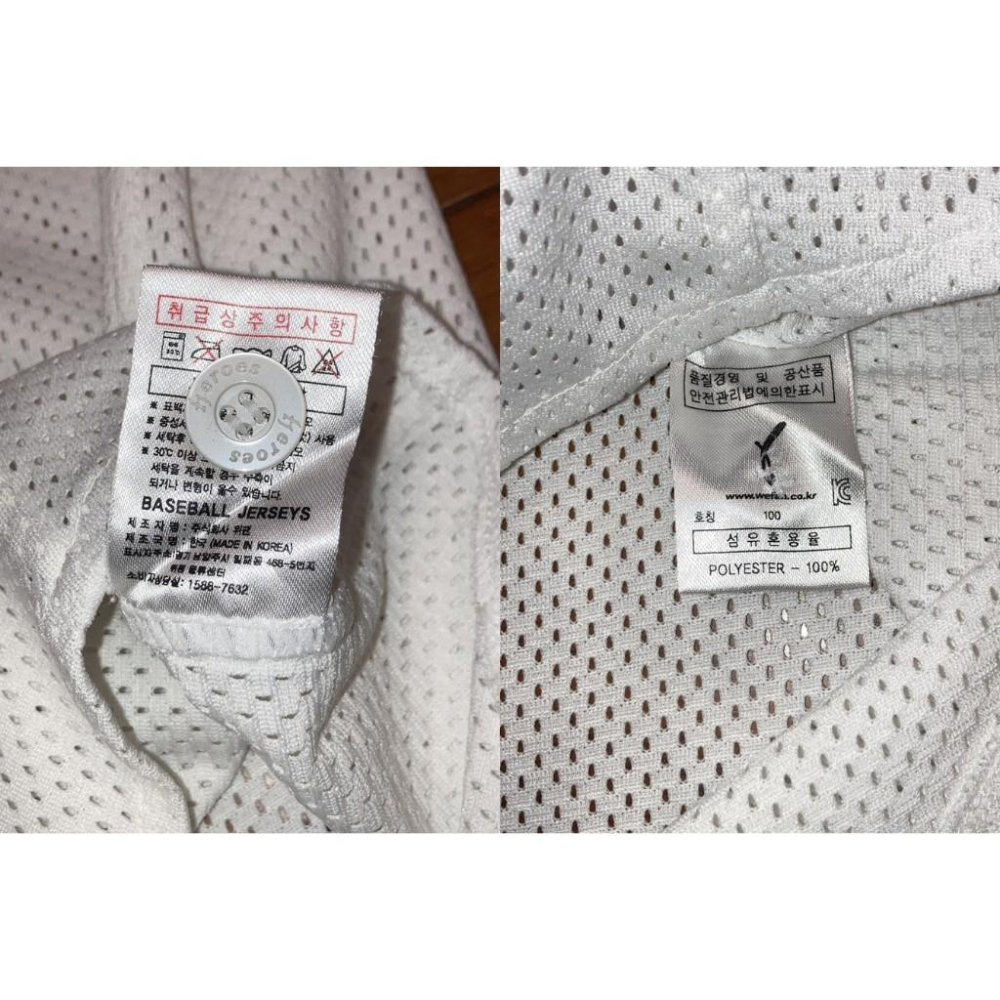 南韓製 韓國職棒 耐克森英雄隊 電繡 李宅根 이택근 主場 應援球衣 M (罩衫 KBO 棒球 棒壘 培證 首爾 刺繡)-細節圖8