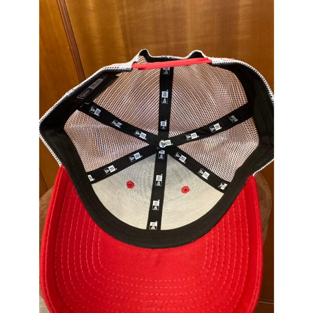 new era 日本職棒 廣島鯉魚 刺繡 可調式 網帽/棒球帽 57-59cm (NPB 棒球 壘球 棒壘 帽子)-細節圖5