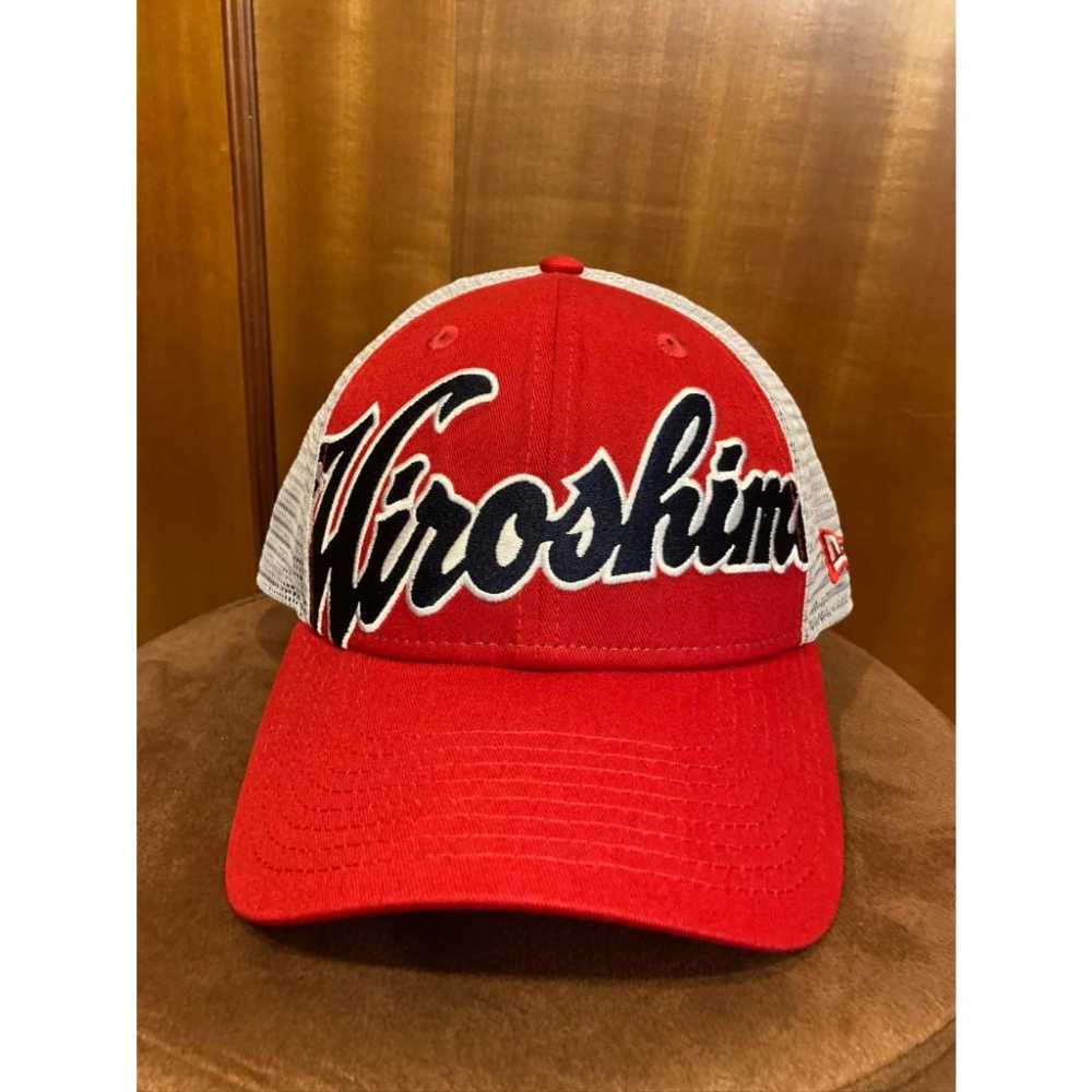 new era 日本職棒 廣島鯉魚 刺繡 可調式 網帽/棒球帽 57-59cm (NPB 棒球 壘球 棒壘 帽子)-細節圖8