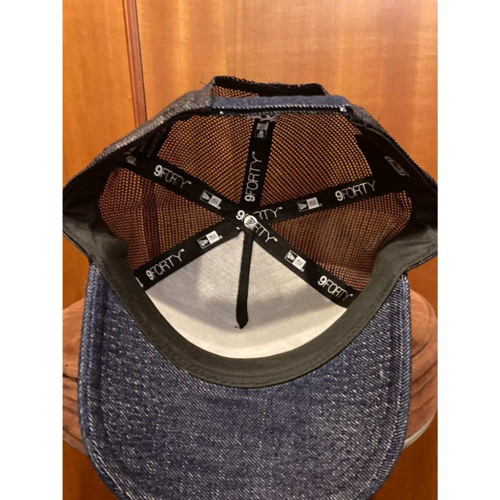 new era 日本職棒 讀賣巨人 刺繡 青少年 牛仔風 9FORTY 棒球帽 55cm(棒球 NPB 棒壘 帽子 巨人-細節圖6