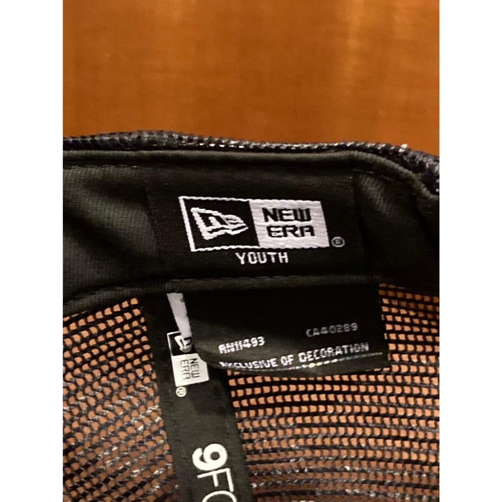 new era 日本職棒 讀賣巨人 刺繡 青少年 牛仔風 9FORTY 棒球帽 55cm(棒球 NPB 棒壘 帽子 巨人-細節圖7