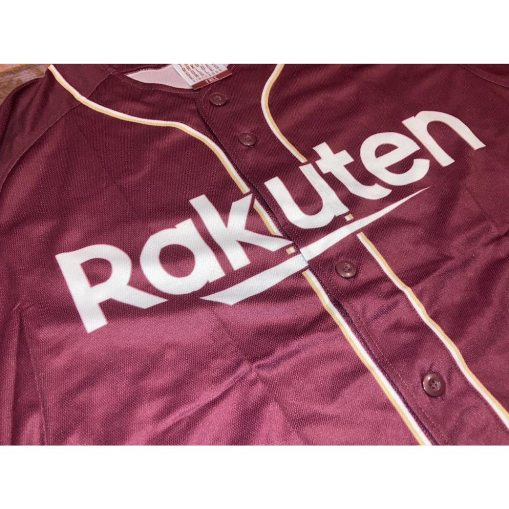 日本職棒 樂天金鷲 2025 熱昇華 酒紅 應援球衣 L(罩衫 金鶯 東北 NPB 棒球 樂天桃猿)-細節圖4