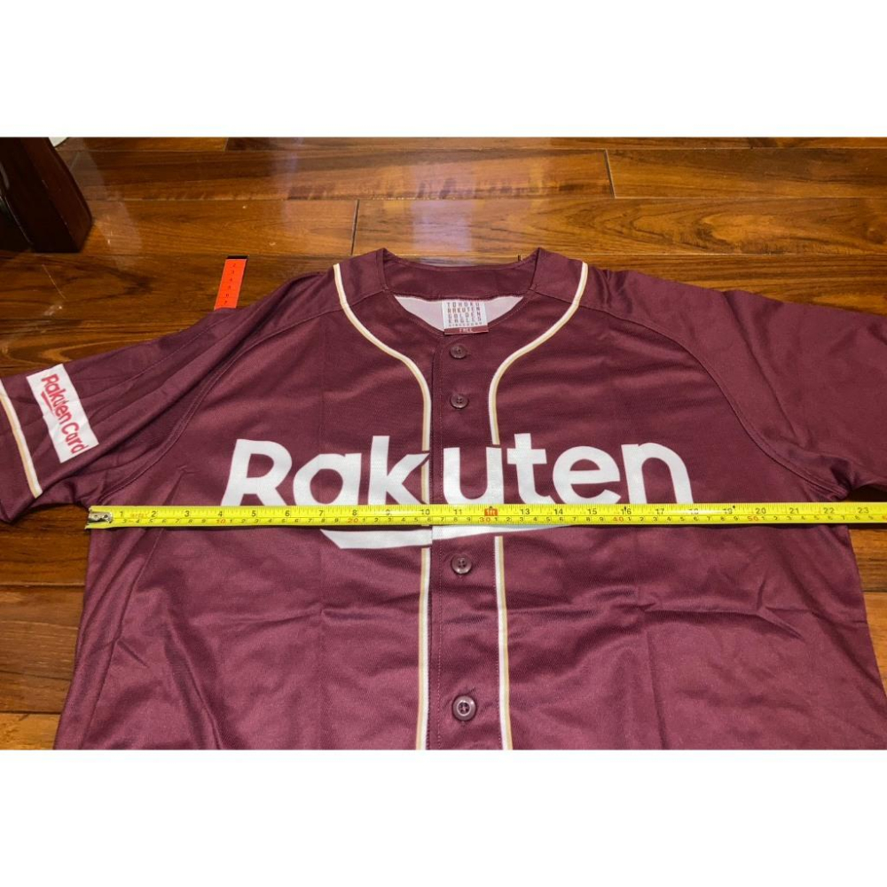 日本職棒 樂天金鷲 2025 熱昇華 酒紅 應援球衣 L(罩衫 金鶯 東北 NPB 棒球 樂天桃猿)-細節圖8