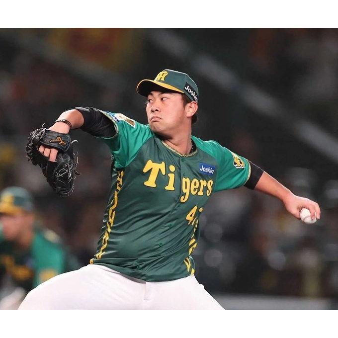 MIZUNO 日本職棒 阪神虎 2024 虎之夏 綠色 主題球衣 L(罩衫 日職 NPB 棒球 壘球 棒壘 應援 美津濃-細節圖2