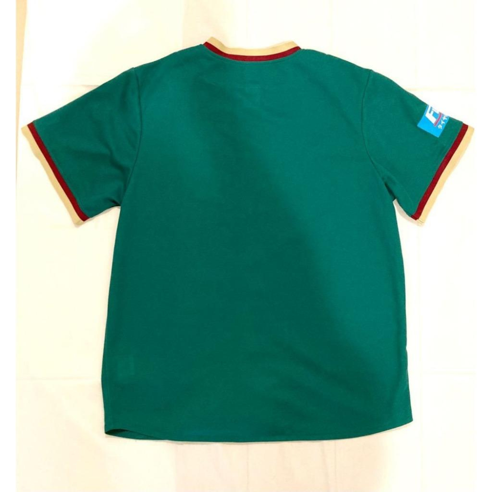 日本職棒 東北樂天金鷲 2015 東北綠 TOHOKU Green 應援球衣 M、L (罩衫 NPB 棒球 台鋼雄鷹)-細節圖6