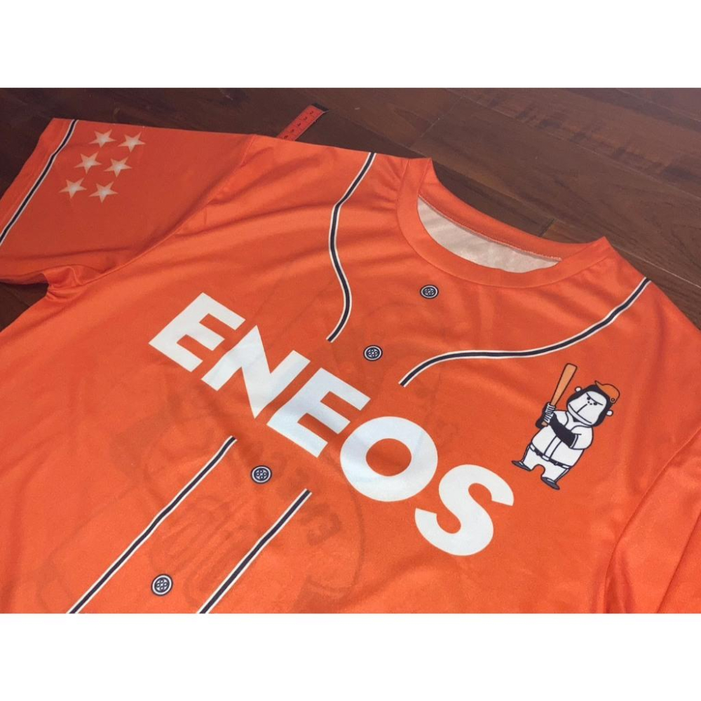 日本棒球 2023 第94回都市對抗野球大會 橫濱代表-ENEOS 開幕戰限定 排汗球衣/練習衣 XL (上衣 棒壘)-細節圖5