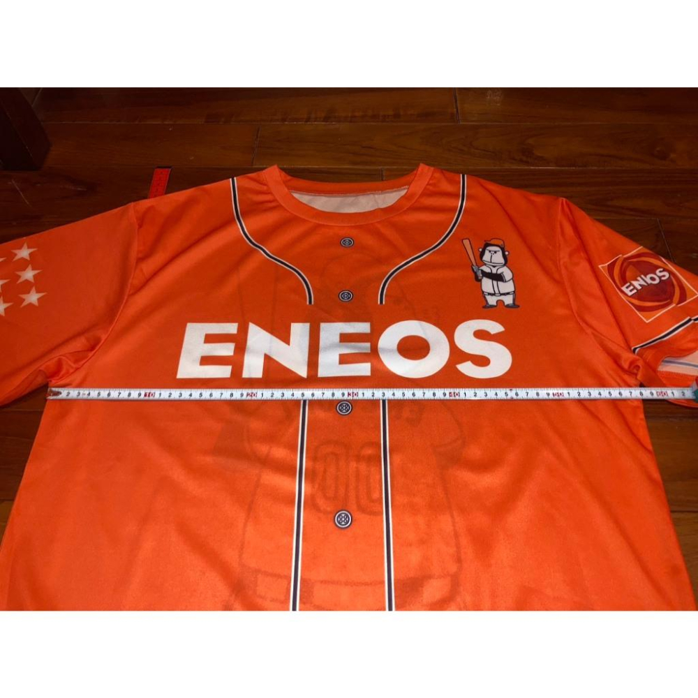 日本棒球 2023 第94回都市對抗野球大會 橫濱代表-ENEOS 開幕戰限定 排汗球衣/練習衣 XL (上衣 棒壘)-細節圖9