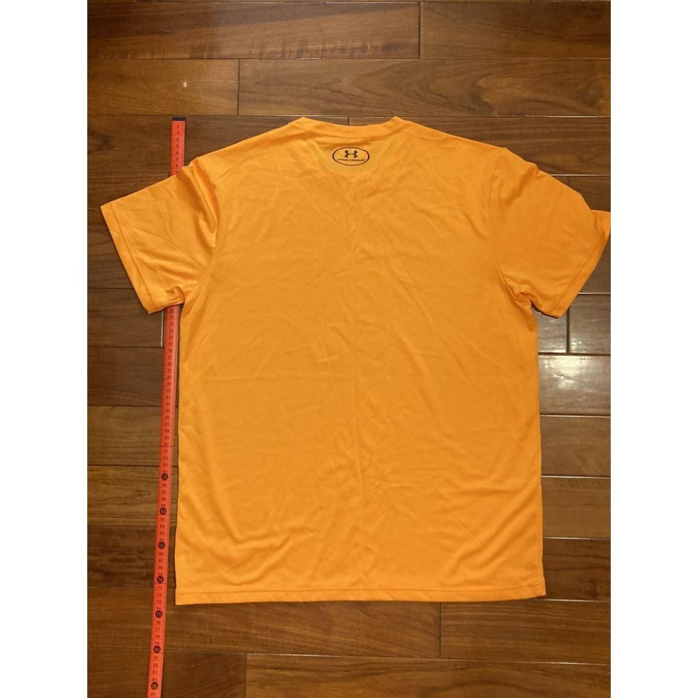 UA 日本職棒 讀賣巨人 橘 排汗上衣/練習衣 L (NPB 棒球 壘球 棒壘 巨人 Under Armour 短T)-細節圖3