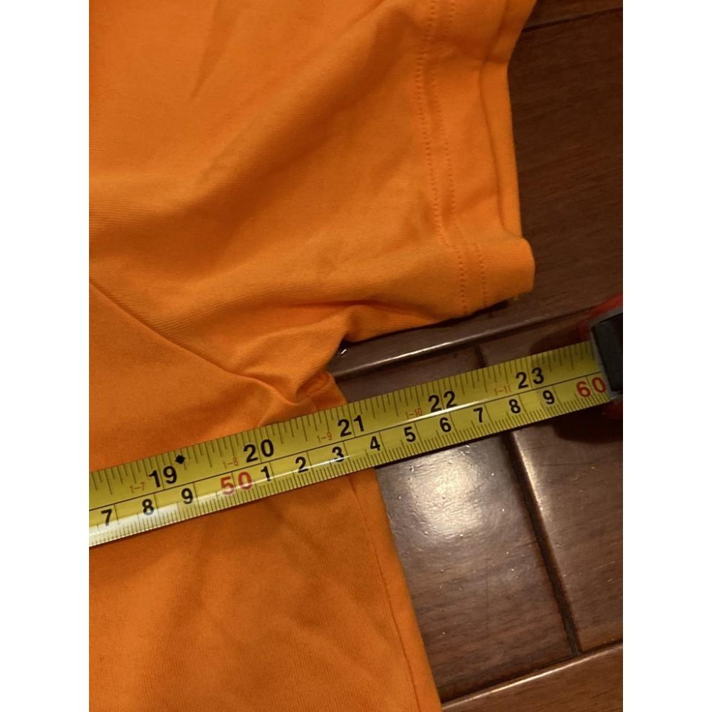 UA 日本職棒 讀賣巨人 橘 排汗上衣/練習衣 L (NPB 棒球 壘球 棒壘 巨人 Under Armour 短T)-細節圖5