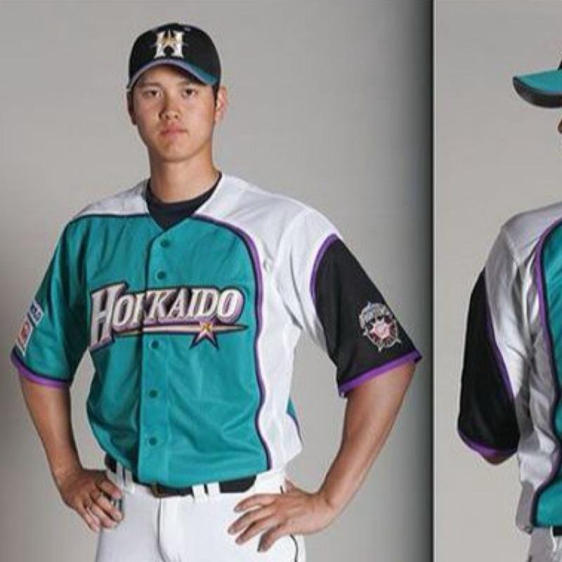 日本職棒 火腿鬥士 2016 我愛北海道 綠色 應援球衣 L (罩衫 日職 NPB 棒球 棒壘)-細節圖3