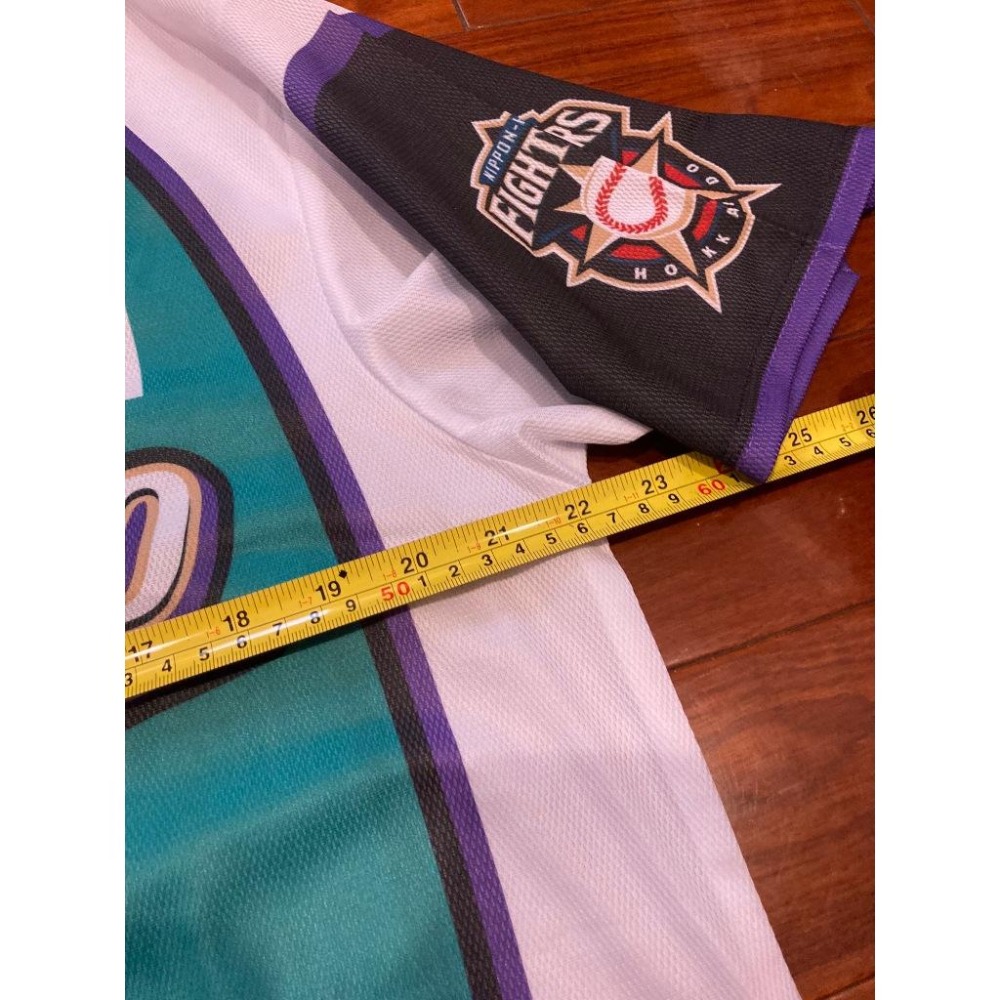 日本職棒 火腿鬥士 2016 我愛北海道 綠色 應援球衣 L (罩衫 日職 NPB 棒球 棒壘)-細節圖6