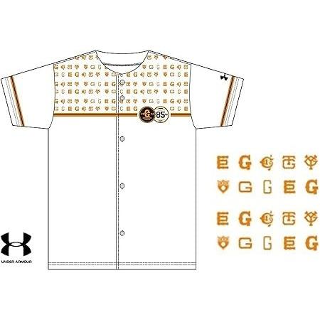 UA 日本職棒 讀賣巨人 85周年紀念 2019 應援球衣 L (罩衫 排汗 NPB 棒球 棒壘 巨人 讀賣 東京)-細節圖3