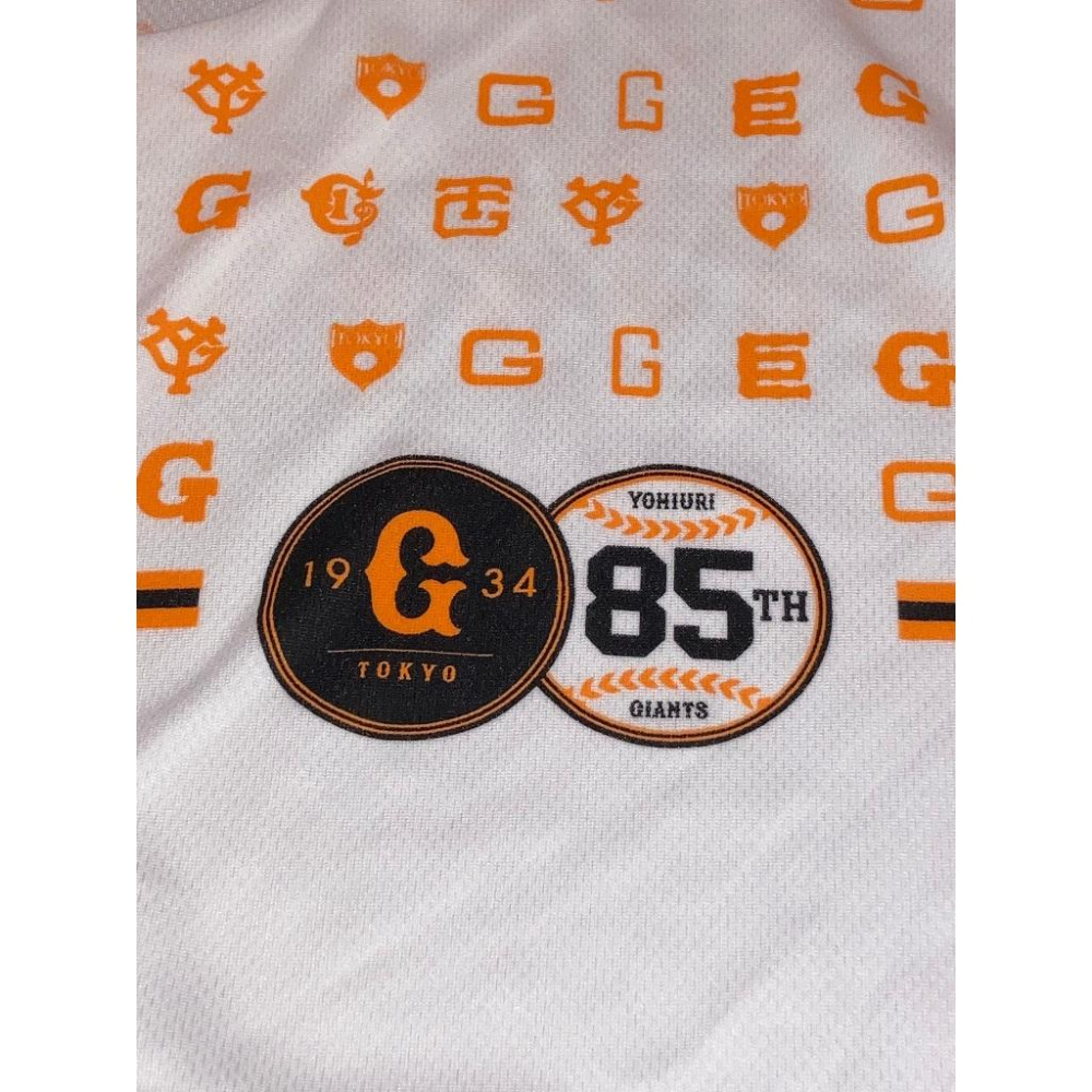 UA 日本職棒 讀賣巨人 85周年紀念 2019 應援球衣 L (罩衫 排汗 NPB 棒球 棒壘 巨人 讀賣 東京)-細節圖6