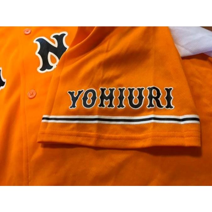 UA 日本職棒 讀賣巨人 2015橙魂 應援球衣 L (罩衫 日職 NPB 棒球 棒壘 巨人 讀賣)-細節圖4