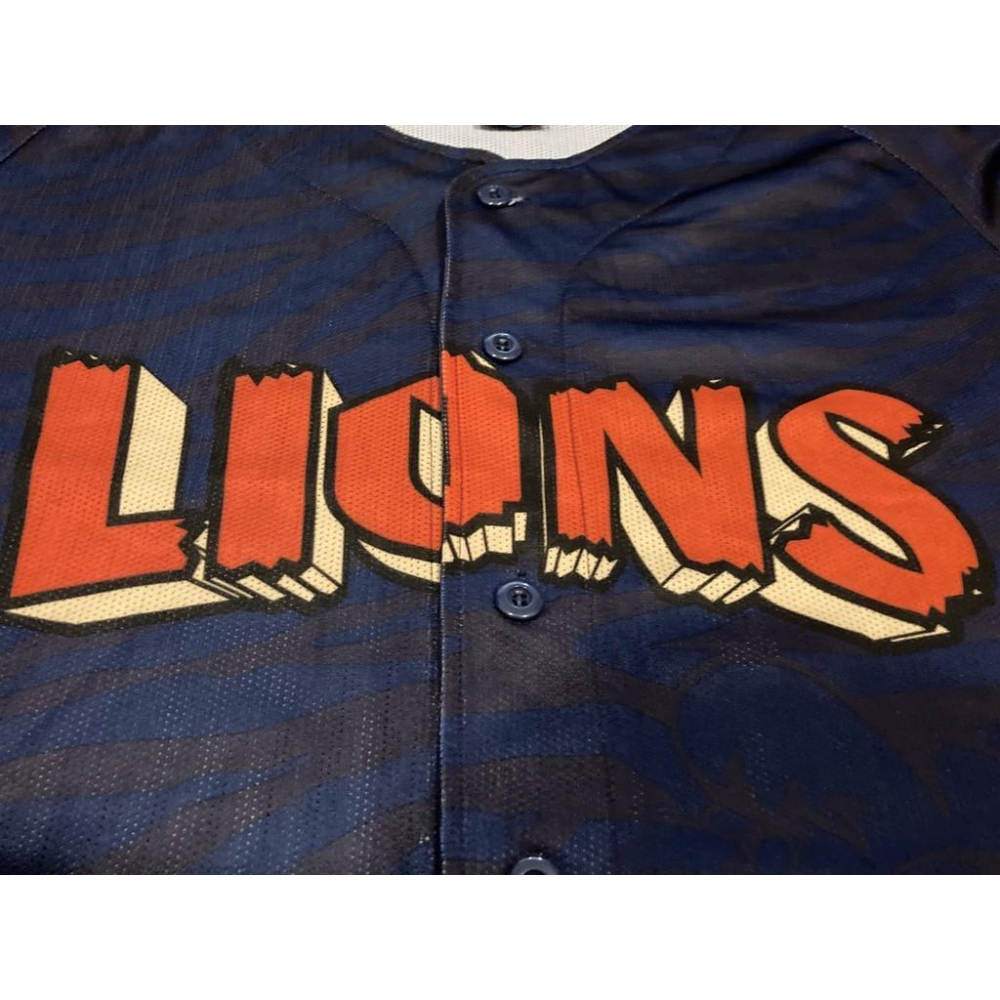 日本職棒 西武獅 2014 手塚治虫 森林大帝 聯名 應援球衣 (罩衫 日職 NPB 琦玉 棒球 壘球 棒壘 小尺寸)-細節圖5