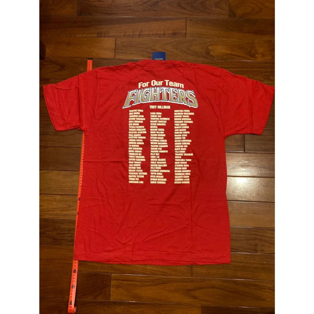 全新未穿 日本職棒 火腿鬥士 2006 日本一 優勝紀念 棉質上衣 L (冠軍 短T 球衣 NPB 棒球 棒壘 北海道)-細節圖4