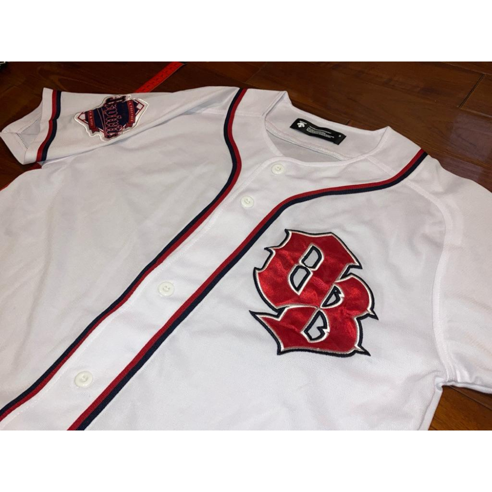 日本職棒 歐力士猛牛 電繡 2018 Bs spirits 應援球衣 S、M (罩衫 NPB 棒球 棒壘 刺繡 小尺寸)-細節圖5