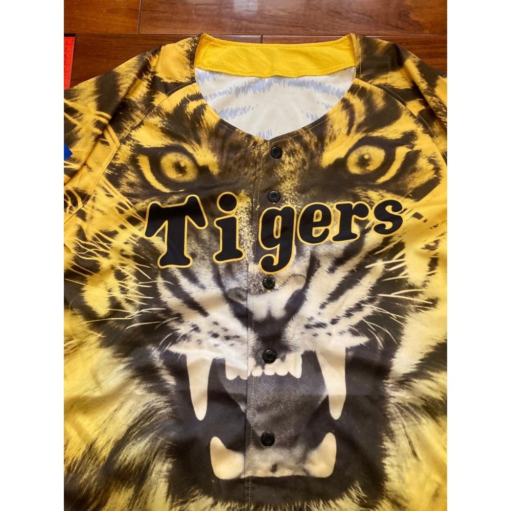 MIZUNO 日本職棒 阪神虎 2021虎之夏 應援球衣 L (罩衫 日職 NPB 棒球 壘球 棒壘 美津濃)-細節圖4