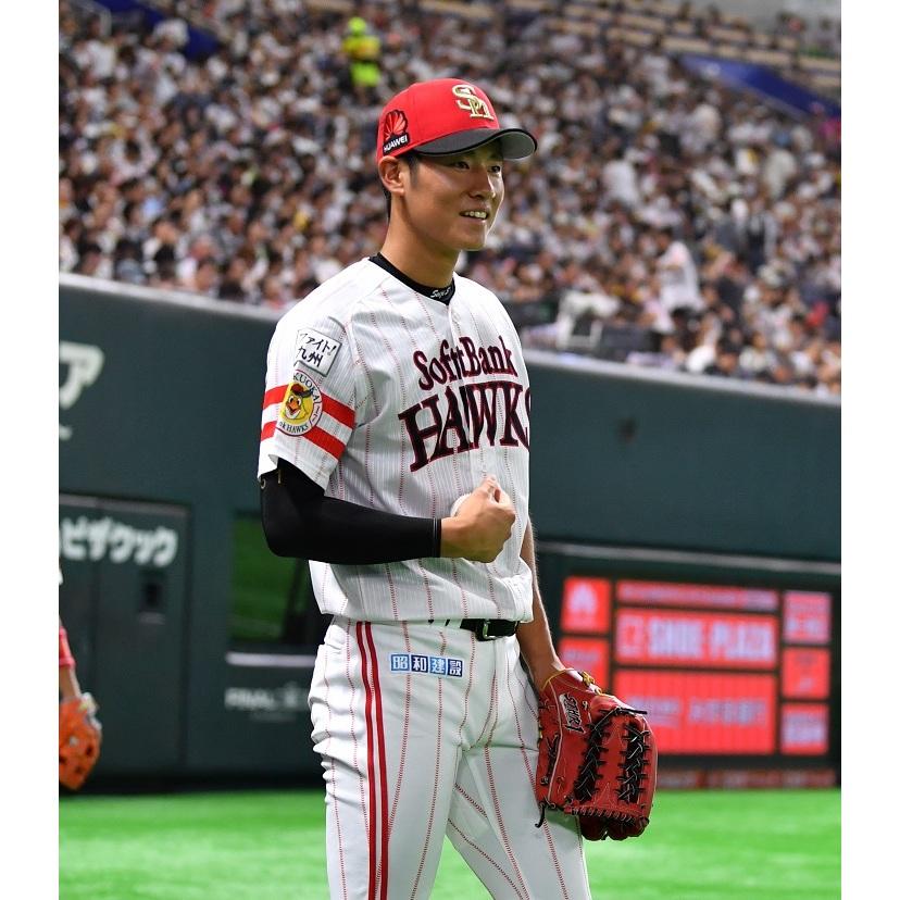 日本職棒 軟銀鷹 2017 鷹之祭典 白色 紅條紋 應援球衣 S、L (罩衫 日職 NPB 棒球 壘球 棒壘 小尺寸)-細節圖2