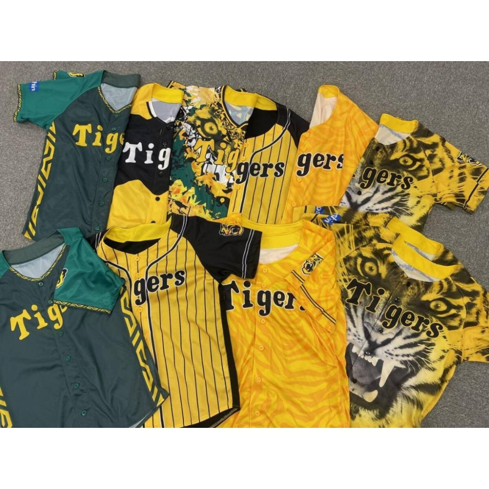 均一價250！阪神虎 ウル虎の夏 歷代 配布球衣 -日本職棒 NPB 2013至今 黃色 (罩衫 棒球 棒壘 虎之夏)-細節圖2