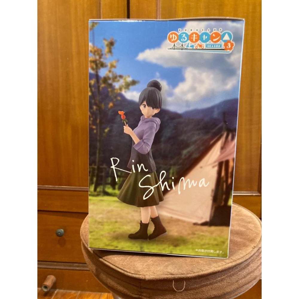 全新 搖曳露營 SEASON3 志摩凜 一番賞 A賞 (pvc 景品 公仔 各務原撫子 2024 第三季)-細節圖2