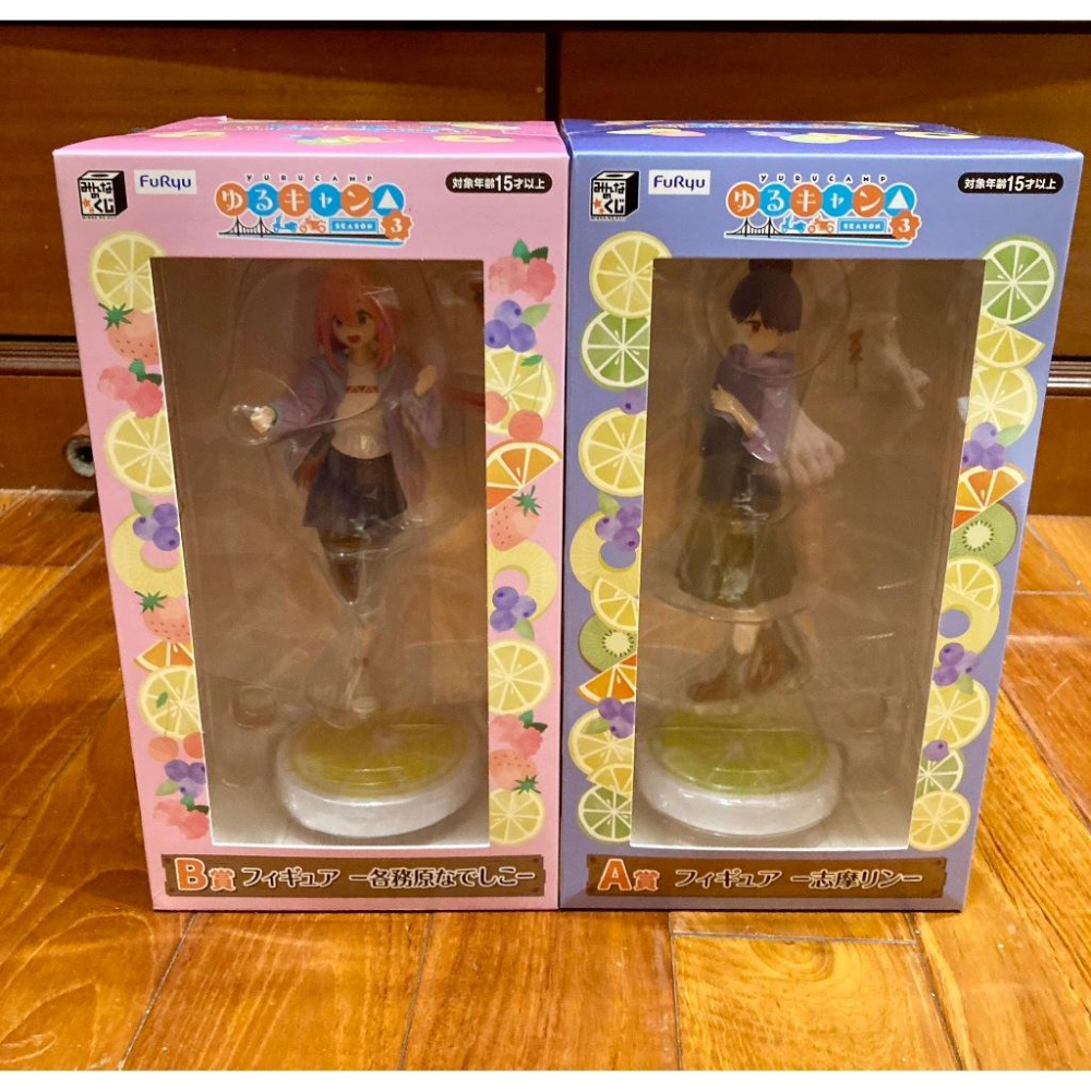 全新 搖曳露營 SEASON3 志摩凜 一番賞 A賞 (pvc 景品 公仔 各務原撫子 2024 第三季)-細節圖5