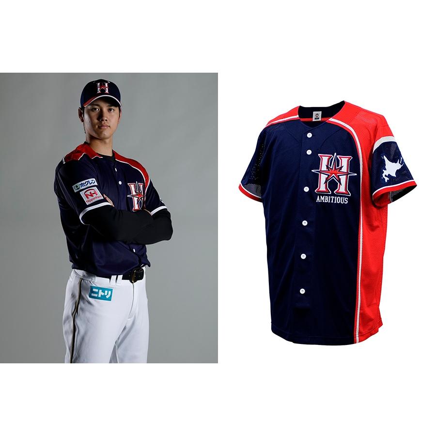 日本職棒 火腿鬥士 2017 壯志雄心 be AMBITIOUS 應援球衣 L(罩衫 日職 NPB 北海道 棒球 棒壘)-細節圖5