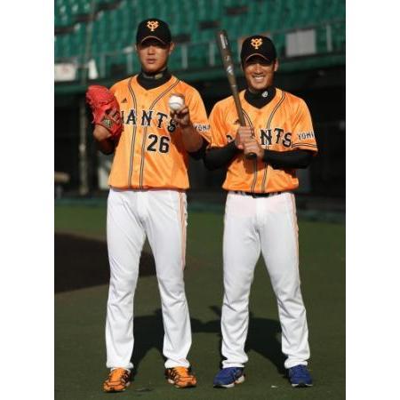 adidas 日本職棒 讀賣巨人 2014 橙魂 80周年 應援球衣 L(罩衫 日職 NPB 愛迪達 棒球 棒壘 巨人)-細節圖8