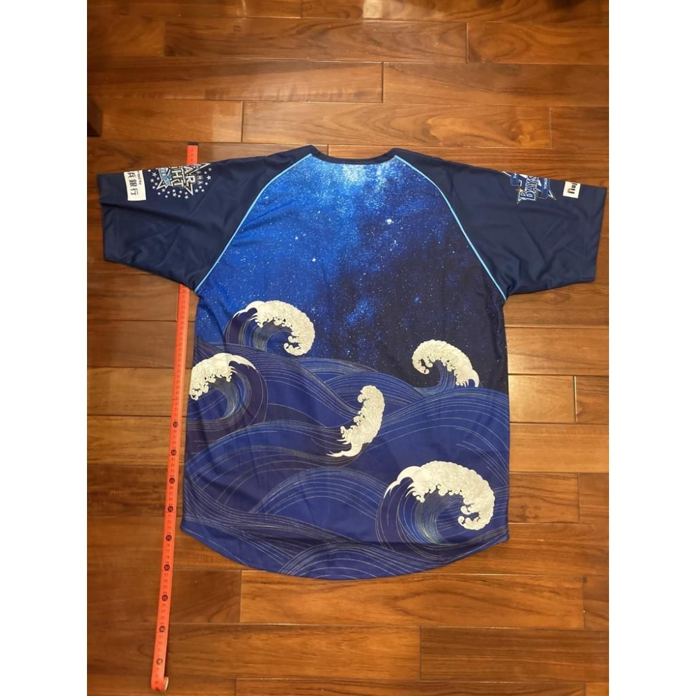 日本職棒 橫濱DeNA灣星 2024 浮世繪 STAR NIGHT 應援球衣 L (罩衫 NPB 棒球 星夜)-細節圖5