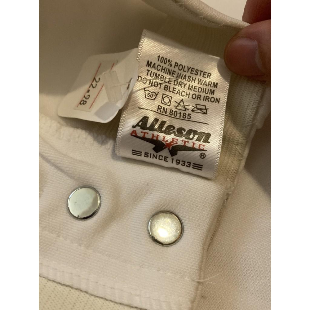 全新含吊牌 美國Alleson 九分 棒球褲/棒壘褲 (壘球 美規 28腰 S 球褲)-細節圖5