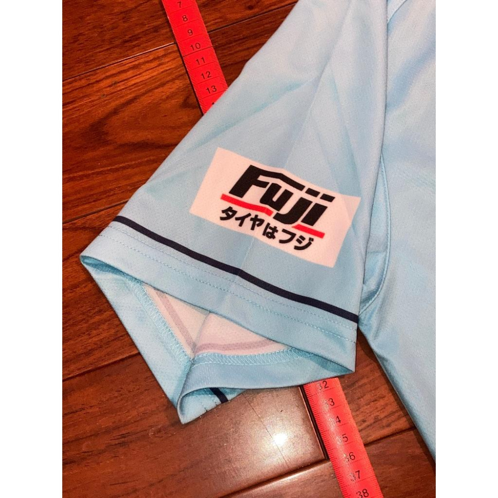 日本職棒 東北樂天金鷲 2024 夏日時光 水藍色 20周年紀念 應援球衣 L(罩衫 NPB 棒球 棒壘 週年 天藍)-細節圖6