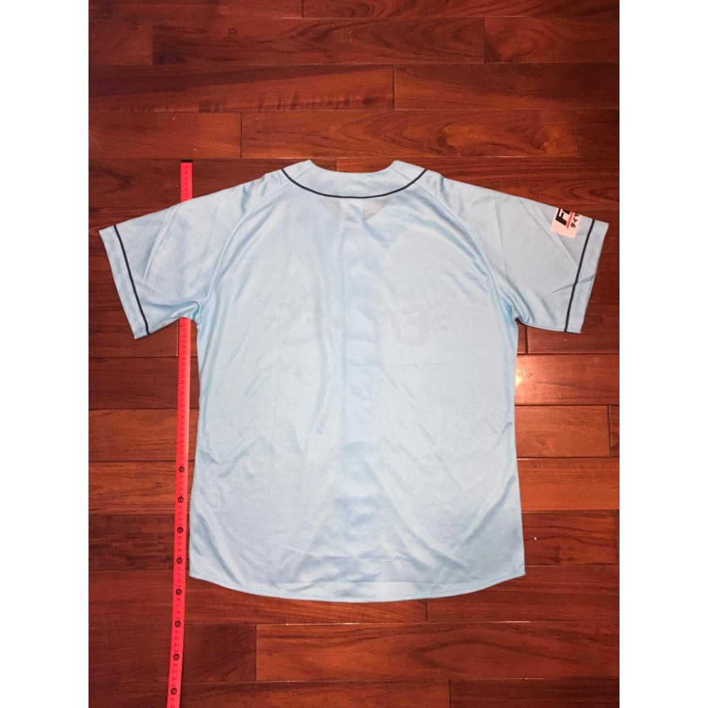 日本職棒 東北樂天金鷲 2024 夏日時光 水藍色 20周年紀念 應援球衣 L(罩衫 NPB 棒球 棒壘 週年 天藍)-細節圖8