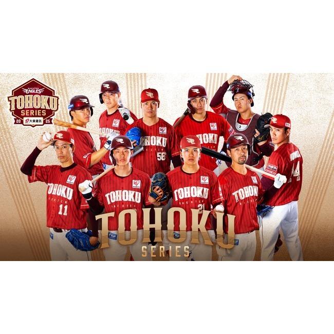 2025最新! 日本職棒 樂天金鷲 東北驕傲 TOHOKU PRIDE 應援球衣 L(罩衫 金鶯 NPB 棒球 棒壘)-細節圖3