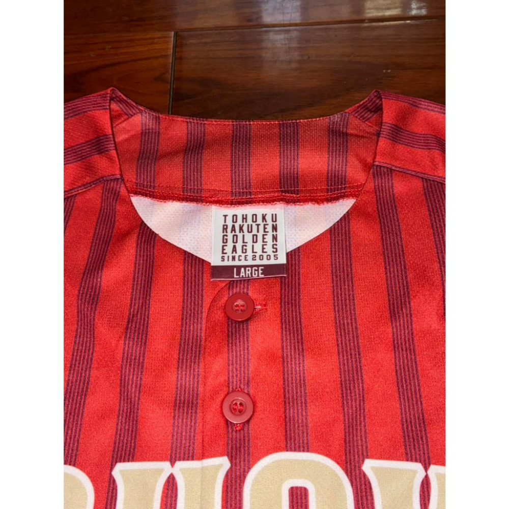 2025最新! 日本職棒 樂天金鷲 東北驕傲 TOHOKU PRIDE 應援球衣 L(罩衫 金鶯 NPB 棒球 棒壘)-細節圖6