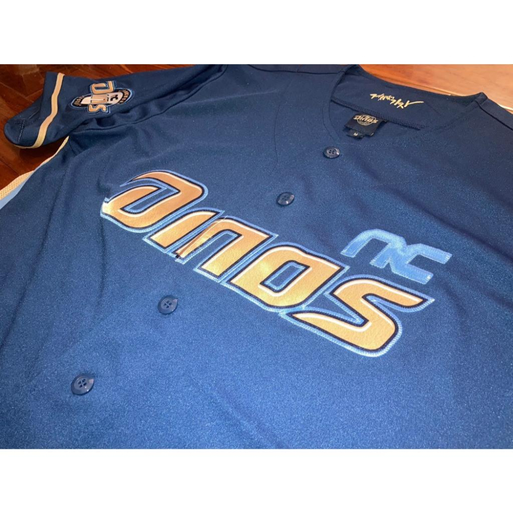 韓國職棒 KBO NC恐龍 2024 電繡補丁 客場 應援球衣 M (罩衫 南韓 棒球 棒壘 韓職 刺繡)-細節圖3