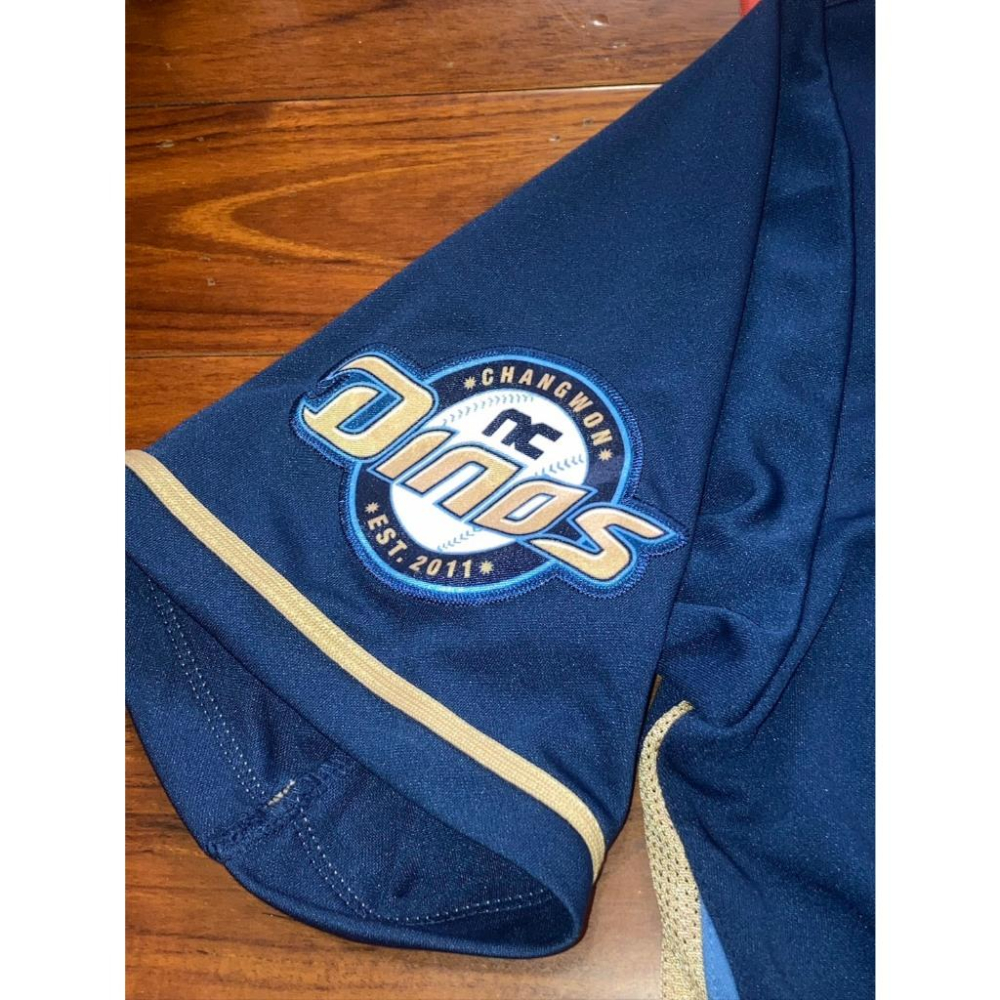 韓國職棒 KBO NC恐龍 2024 電繡補丁 客場 應援球衣 M (罩衫 南韓 棒球 棒壘 韓職 刺繡)-細節圖5