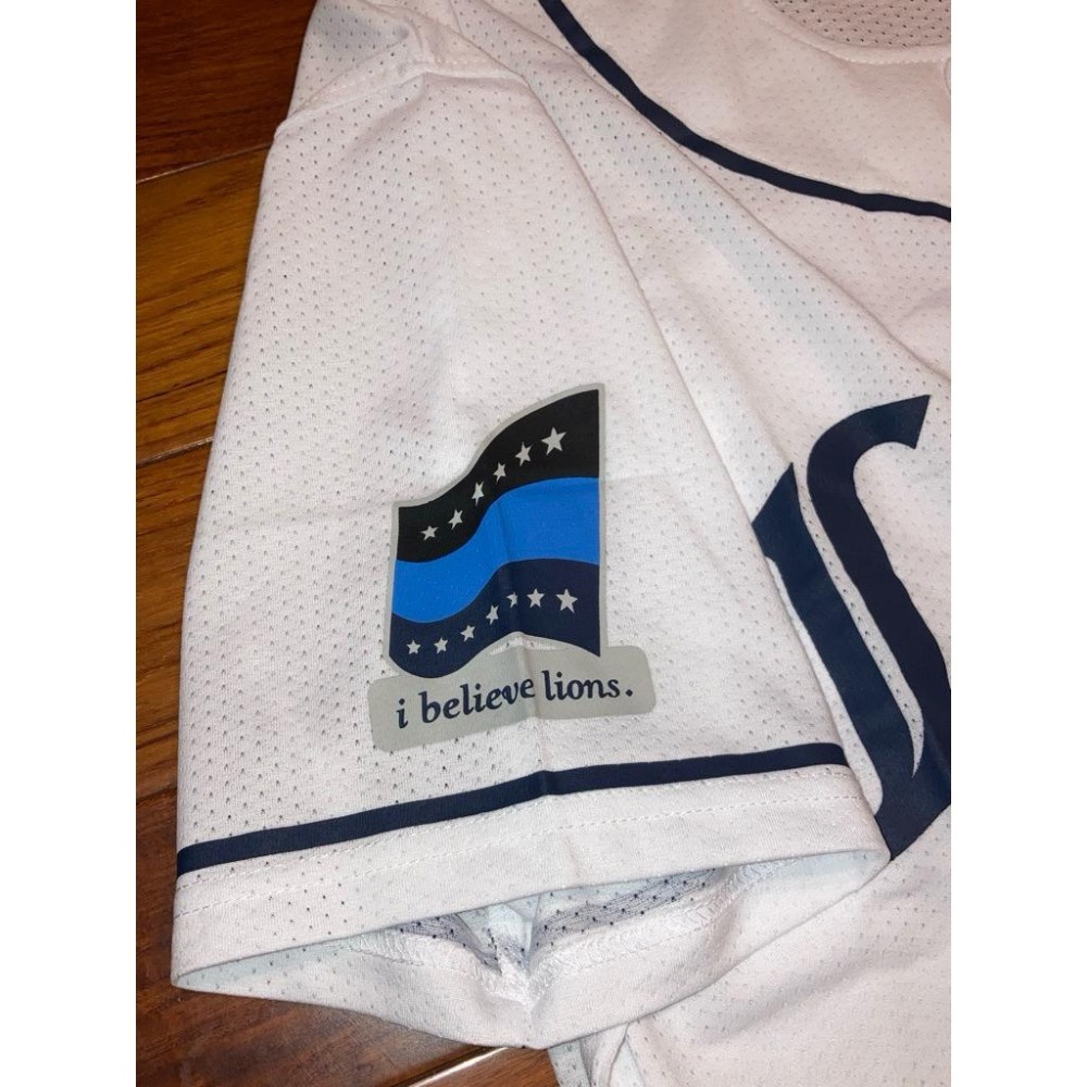 日本職棒 西武獅 2015 經典主場白 應援球衣 S、M、L(罩衫 NPB 琦玉 棒球 壘球 棒壘 會員 小尺寸-細節圖5